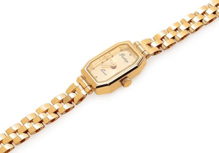 Elegantné zlaté dámske hodinky Prestige