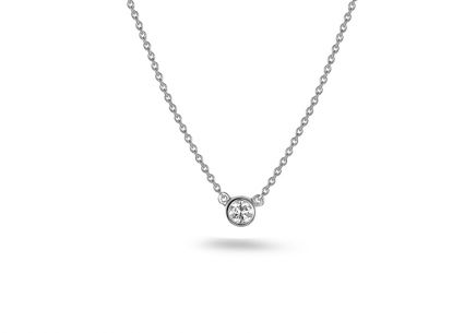 Diamantový náhrdelník 0,090 ct