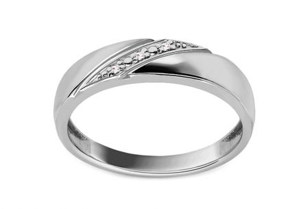 Diamantový prsteň 0,020 ct