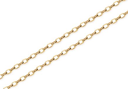 Zlatá retiazka Rolo 1,5 mm