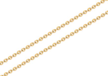 Zlatá retiazka Rolo 1,6 mm