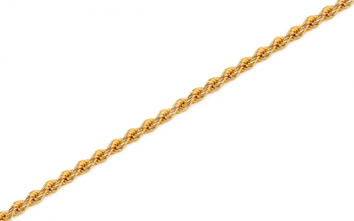 Zlatý náramok Valis 2 mm - IZ12026